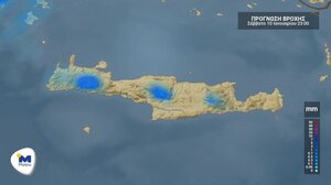 Σάββατο με άστατο καιρό στην Κρήτη 