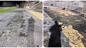 Αποκαρδιωτική εικόνα στο Στάδιο Ελευθερίας