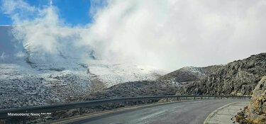 χιονια στη νιδα