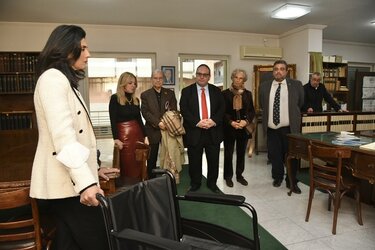 Μουσείο Τύπου αμαξίδιο