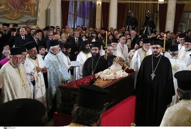 Αρχιεπίσκοπος Αλβανίας, Αναστάσιος - Εξόδιος Ακολουθία