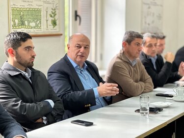 Κώστας Τσιάρας, Επίσκεψη, Ηράκλειο