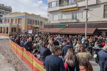 Τέμπη, συγκέντρωση