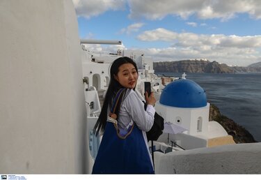 Σαντορίνη, Τουρίστες