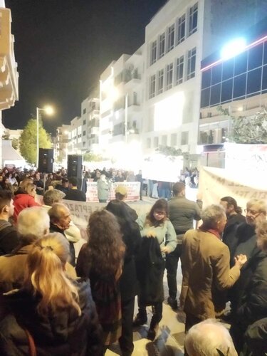 Συγκέντρωση Τέμπη 7-3