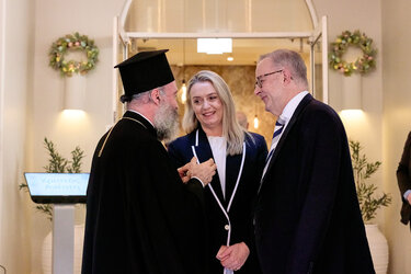 Πασχαλινό γεύμα Μακάριος