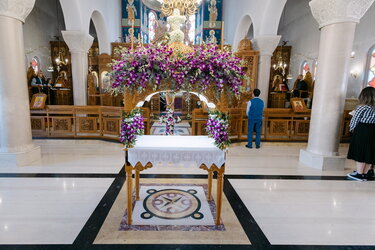 Επιτάφιος στην Παναγία Καμαριανή