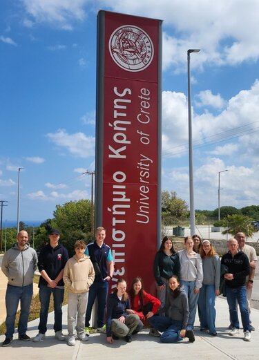 Γερμανοί, Πανεπιστήμιο Κρήτης