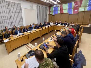 Συνεδρίαση Συντονιστικού Πολιτικής Προστασίας Π.Ε. Ηρακλείου για την αντιπυρική περίοδο 