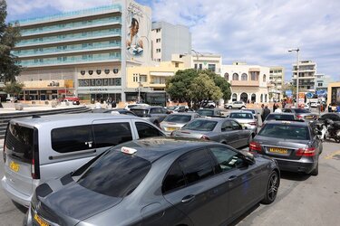 Ταξί, Διαμαρτυρία, Ηράκλειο