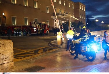 112, τηλεφώνημα, βομβα, βουλή