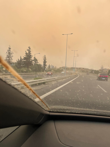 Αφρικανική σκόνη, λασποβροχή