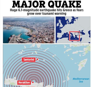 Σεισμός στην Κρήτη: "Θέλω να γυρίσω σπίτι ασφαλής" - Τι λένε οι τουρίστες που βίωσαν τα 6,1 Ρίχτερ
