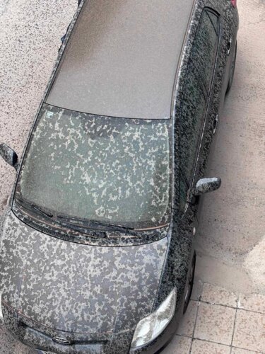 Αυτοκίνητα, σκόνη