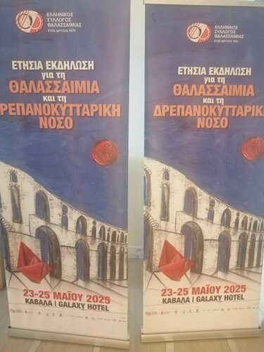 Ο Σύλλογος Θαλασσαιμίας Ηρακλείου - Λασιθίου στο Πανελλήνιο Συνέδριο Θαλασσαιμίας στην Καβάλα