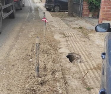 Λακκούβα, Δρόμος, Κρουσώνας