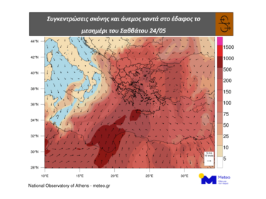 Αφρικανική σκόνη, πρόγνωση