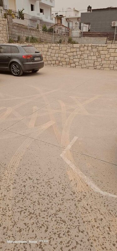 Αφρικανική σκόνη, Γάζι