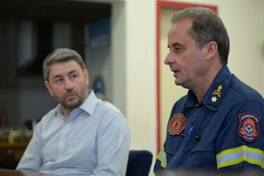 Νίκος Ανδρουλάκης, Πυροσβεστική