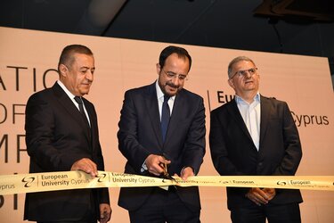 Ευρωπαϊκό Πανεπιστήμιο Κύπρου, Χριστοδουλίδης 