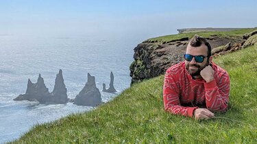 Ο Δημήτρης Νικολόπουλος, ο οποίος δουλεύει σε ξενοδοχειακή μονάδα στο χωριό Βικ.