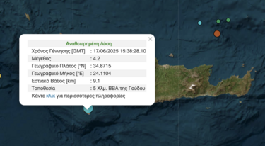 Σεισμός Γαύδος