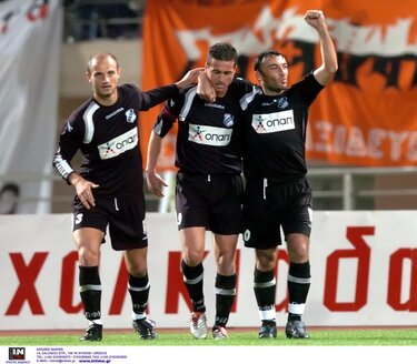 Νίκος Μαχλάς πανηγυρισμοί