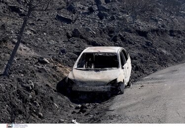 Τεμένια, Φωτιά