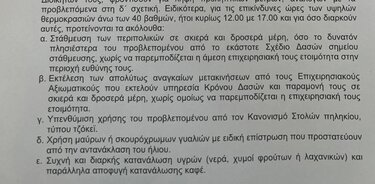 Πυροσβεστικό Σώμα, εγκύκλιος