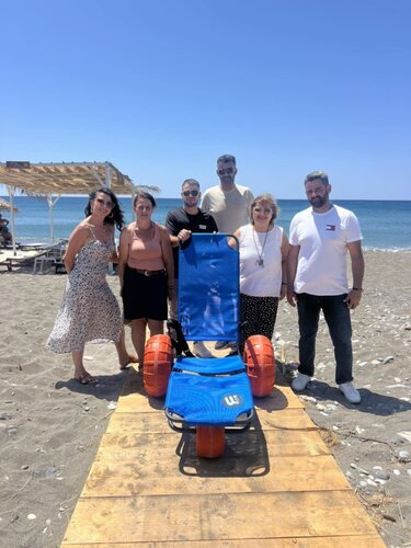 Ιεράπετρα, παραλίες ΑΜΕΑ