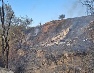 Φωτιά, Μεσοχωριό