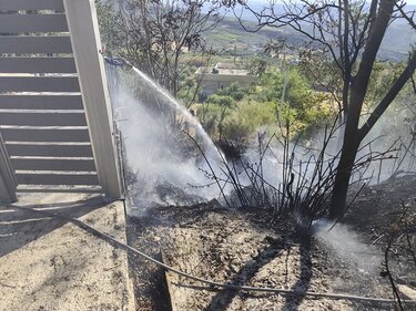 Φωτιά, Άγιος Βλάσης