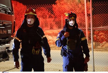 Φωτιά σε χώρο ταφής απορριμμάτων 