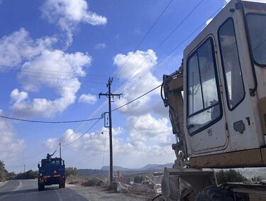 Πλύσιμο στύλων, ΔΕΗ