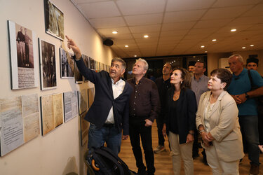 Γρηγόρης Λαμπράκης, Έκθεση