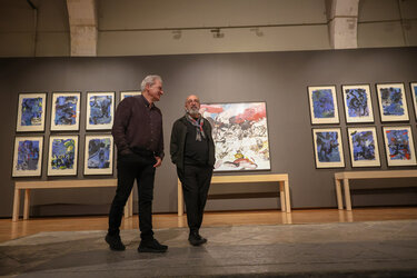 Έκθεση Ζωγραφικής, Νίκος Βισκαδουράκης