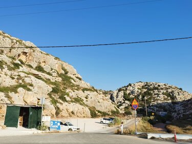 Φωτογραφία του πάρκινγκ όπως λειτούργησε τον Αύγουστο 2025