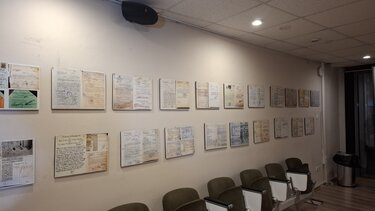 Γρηγόρης Λαμπράκης, Έκθεση