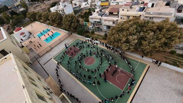 Μήνυμα για τη διάσωση της Παπούρας από μαθητές του Καπετανάκειου