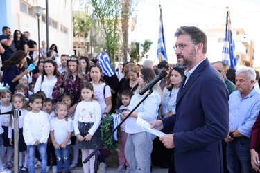 Γάζι: Με την τελετή μνήμης στο Μνημείο Πεσόντων στην Αγία Μαρίνα ξεκίνησαν οι εκδηλώσεις για την 28η Οκτωβρίου