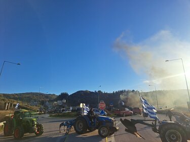 Αγία Βαρβάρα διαμαρτυρία