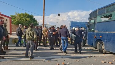 Αγρότες αεροδρομιο ηρακλειου