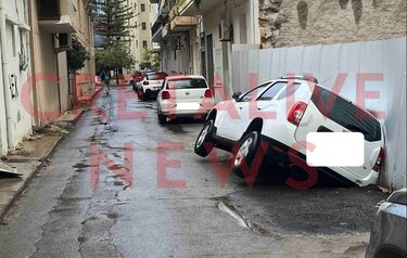 αυτοκινητο οικοδομη 