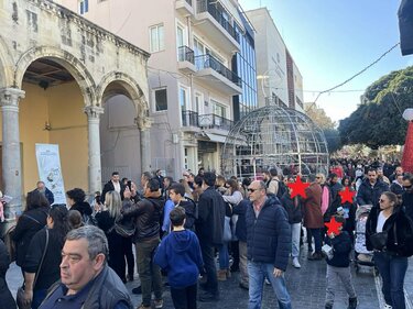 Ηρακλειο αγορα Χριστούγεννα 