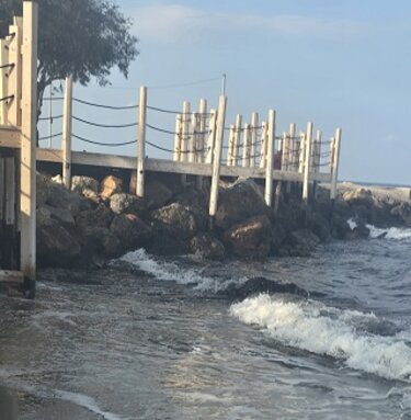 Μπάζωμα, Ανάληψη Χερσονήσου