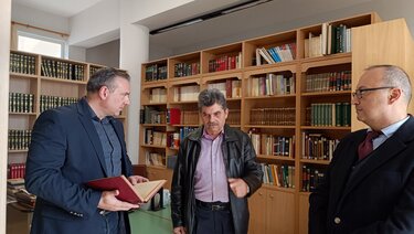 Στην Πατριαρχική Ανώτατη Εκκλησιαστική Ακαδημία Κρήτης ο Αντιπεριφερειάρχης Γ. Ματαλλιωτάκης