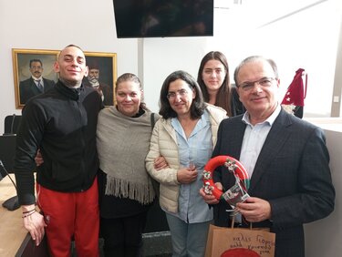 Μαρινάκης σχολείο επίσκεψη