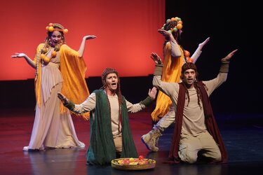 Θανάσης Τσεκούρας, Παράσταση