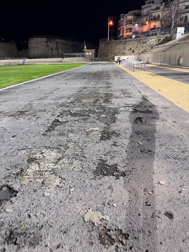 Στάδιο Ελευθερίας, Τάπητας