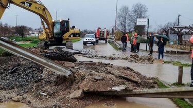 Κακοκαιρία "Διομήδης": Κορυφώνονται τα έντονα καιρικά φαινόμενα